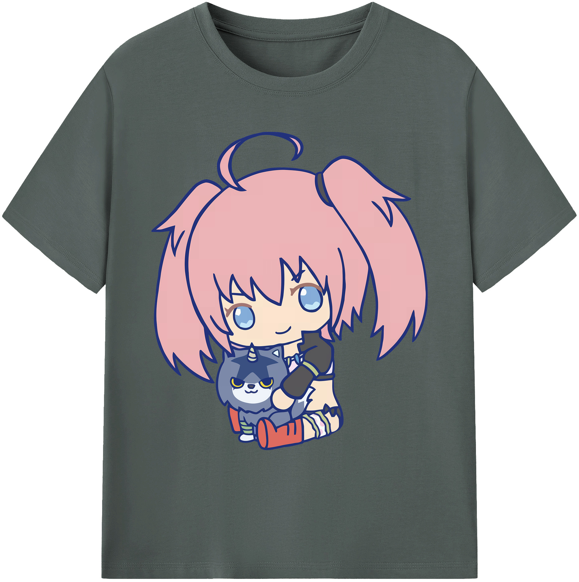 （画像用） 転スラ Regarding Reincarnated to Slime 綿100％ メンズ半袖Tシャツ｜肌触りやわらか＆通気性